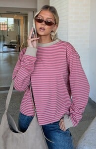 BriegeD - WFox - Catch The Drift Long Sleeve Tee Pink Stone Stripe Pink 26.8.25 02_1024x1024@2x.Progressive.jpg