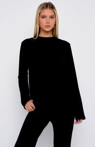 BriegeD - WFox - Slow Life Long Sleeve Pyjama Top Black_white-fox-slow-life-long-sleeve-pyjama-top-black-01.jpg