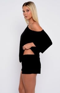 BriegeD - WFox - Slow Life Pyjama Shorts Black_white-fox-slow-life-off-shoulder-oversized-pyjama-shorts-tee-black-09_b9f0cd6d-0236-4d52.jpg