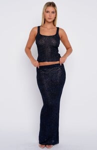 BriegeD - WFox - Star Shining Sequin Knit Maxi Skirt Midnight Blue Down For Me Sequin Knit Top Midnight Blue20.8.25.10.jpg