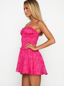EAyalon - PrPolly - Karmic Shirred Mini Dress Magenta-6 - 3-Model-Ella-Us2.jpg