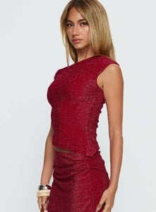 EAyalon - PrPolly - Tauren Off Shoulder Top Red Glitter-8 - 3-Model-Ella-Us2.jpg