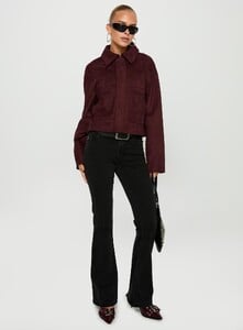 KianaF - PrPolly - Macquarie Faux Suede Jacket Currant-9 - 2-Model-Kiana-Us2.jpg