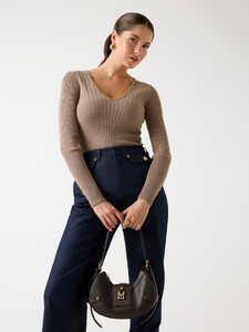 KiannaLS - Guess - Marciano rib-knit V-neck top #3_5BGR075891Z-G1K8-ALT3.jpg
