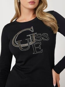 LaurenA - Guess - Studs front logo t-shirt #3_W4BI29I3Z14-JBLK-ALT3.jpg