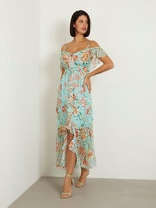 LizaM - Guess - Floral print long dress, Light bl…-6-1759461565 - W4GK37WE550-P7NG.jpg