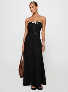 MelitaS - PrPolly - Bijou Strapless Maxi Dress Black-7 - 1-Model-Melita-Us2.jpg