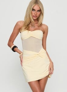 SummerH - PrPolly - Calley Strapless Sheer Mini Dress Lemon Yell-8 - 1-Model-Summer-Us2_21ba32d2-34a6-422f.jpg
