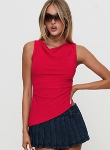 SummerH - PrPolly - Coretta Ruched Asymmetrical Top Red-8 - 1-Model-Summer-Us2_6ee13516-D6ce-4f1d.jpg