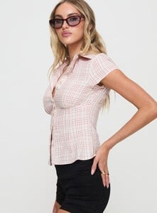 SummerH - PrPolly - Cottesloe Blouse Top Pink Check-13 - 3-Model-Summer-Us2_80127d23-1549-4451.jpg