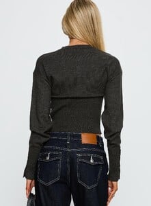 SummerH - PrPolly - Head In The Clouds Knit Cardigan Grey Argyle-8 - 4-Model-Summer-Us2_Fd3cef27-B65c-42a8.jpg