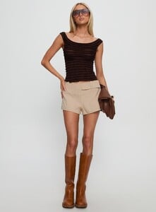 SummerH - PrPolly - Hot Shots Textured Micro Mini Short Beige-7 - 2-Model-Summer-Us2_31a9d441-Bc79-4f45.jpg