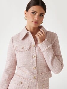 YevaS - Guess - Cropped tweed jacket Women-4b - W5RN47WGW82-F6DZ-ALT3.jpg