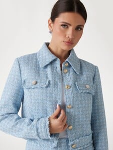 YevaS - Guess - Cropped tweed jacket Women-4c - W5RN47WGW82-F606-ALT3.jpg