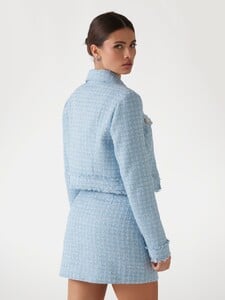 YevaS - Guess - Cropped tweed jacket Women-4c - W5RN47WGW82-F606-ALT4.jpg