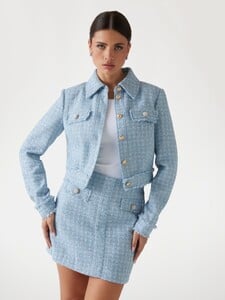 YevaS - Guess - Cropped tweed jacket Women-4c - W5RN47WGW82-F606.jpg
