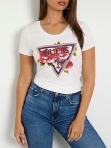 YevaS - Guess - Flower logo stretch t-shirt #3_W4YI71J1314-G011-ALT3.jpg