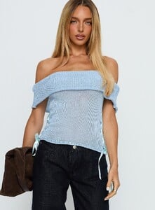 SG - PrPolly - Marisyn Tie Detail Off Shoulder Top Blue-6 - 1-Model-Shelby-Us2.jpg