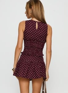 SG - PrPolly - Tovie Frill Linen Blend Skort Plum Polka-8 - 4-Model-Shelby-Us2.jpg