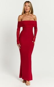 EVenz - Showpo - Bethanie_Maxi_Dress_-_Off_The_Shoulder_Mesh_Dress_in_Red__03.jpg