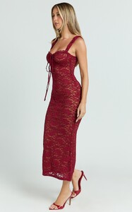 EVenz - Showpo - Collette_Midi_Dress_-_Ruched_Bust_Wide_Strap_Detail_Lace_Midi_Dress_in_Wine_006.jpg