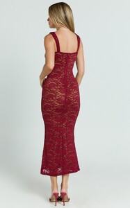 EVenz - Showpo - Collette_Midi_Dress_-_Ruched_Bust_Wide_Strap_Detail_Lace_Midi_Dress_in_Wine_008.jpg