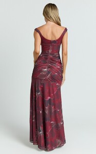 EVenz - Showpo - Demetria_Midi_Dress_-_Floral_Mesh_Printed_Bodycon_Dress_in_Burgundy_Rose_8.jpg