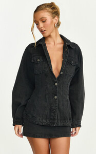 YasminC - Showpo - Tianna_Jacket_-_Long_Sleeve_Contoured_Recycled_Denim_Jacket_in_Washed_Black_5.jpg