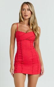 EVenz - Showpo - Gigi_Mini_Dress_-_Sweetheart_Tie_Back_Scallop_Detail_Dress_in_Red_005.jpg