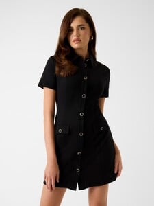 GHadjivu - Guess - Chemisier mini dress #0_W6RK34KCMU2-JBLK.jpg