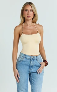 EVenz - Showpo - Abbey_Top_-_Beaded_Halter_Neck_Top_in_Pastel_Yellow_5.webp