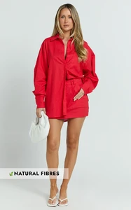 EVenz - Showpo - Anziel_Top_-_Linen_Look_Collared_Long_Sleeve_Button_Through_Relaxed_Shirt_in_Red__0001.webp