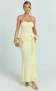EVenz - Showpo - Aria_Maxi_Dress_-_Strapless_Tie_Waist_Dress_in_Lemon_3.webp