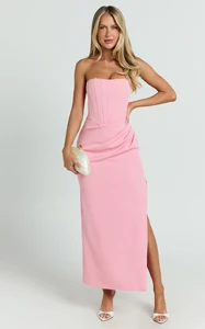 EVenz - Showpo - Avery_Midi_Dress_-_Strapless_Draped_Side_Split_Dress_in_Pink_1.webp