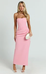 EVenz - Showpo - Avery_Midi_Dress_-_Strapless_Draped_Side_Split_Dress_in_Pink_6.webp