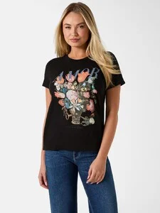 JTerry - Guess - Printed t-shirt #0_W6RI56K9SN1-JBLK.jpg