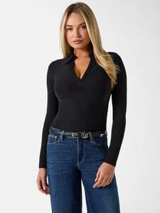 JTerry - Guess - Rib-knit polo shirt #0_W6RP40KCTC2-G7V2.jpg