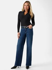 JTerry - Guess - Rib-knit polo shirt #1_W6RP40KCTC2-G7V2-ALT1.jpg