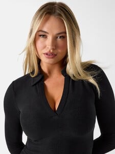 JTerry - Guess - Rib-knit polo shirt #2_W6RP40KCTC2-G7V2-ALT2.jpg