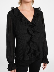 JuliaL - Guess - Eco Faye Chiffon Top #2_W6RH31WI342-JBLK-ALT2.jpg