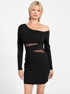 JuliaL - Guess - Eco Noel Mesh Cutout Dress #0_W6RK0DK9SV2-JBLK.jpg