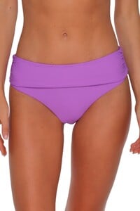 OLink - Sunsets - Berry Burst Capri High Waist Bottom w folded waist_310bberbu-photo09-bikini-bottom-front-wear10.jpg