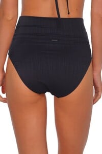 OLink - Sunsets - Black Seagrass Texture Hannah High Waist Bottom_33bblksg-photo08-bikini-bottom00.jpg