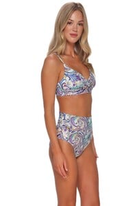 OLink - Sunsets - Tide Pool Twist Hannah High Waist Bottom w match Bikini Bottom_33btidep-photo06-bikiniter-wear00.jpg